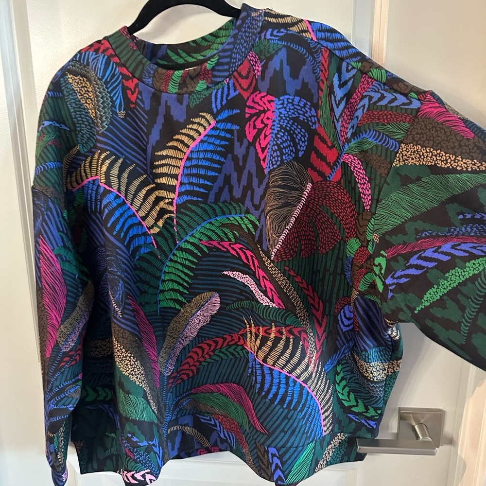 FARM Rio Multicolor Patterned Sweater - Picture 3 of 9